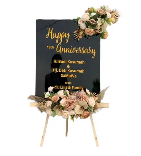 Papan Bunga Akrilik Tobelo Tengah