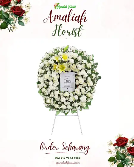 Krans Bunga Duka Tobelo Tengah